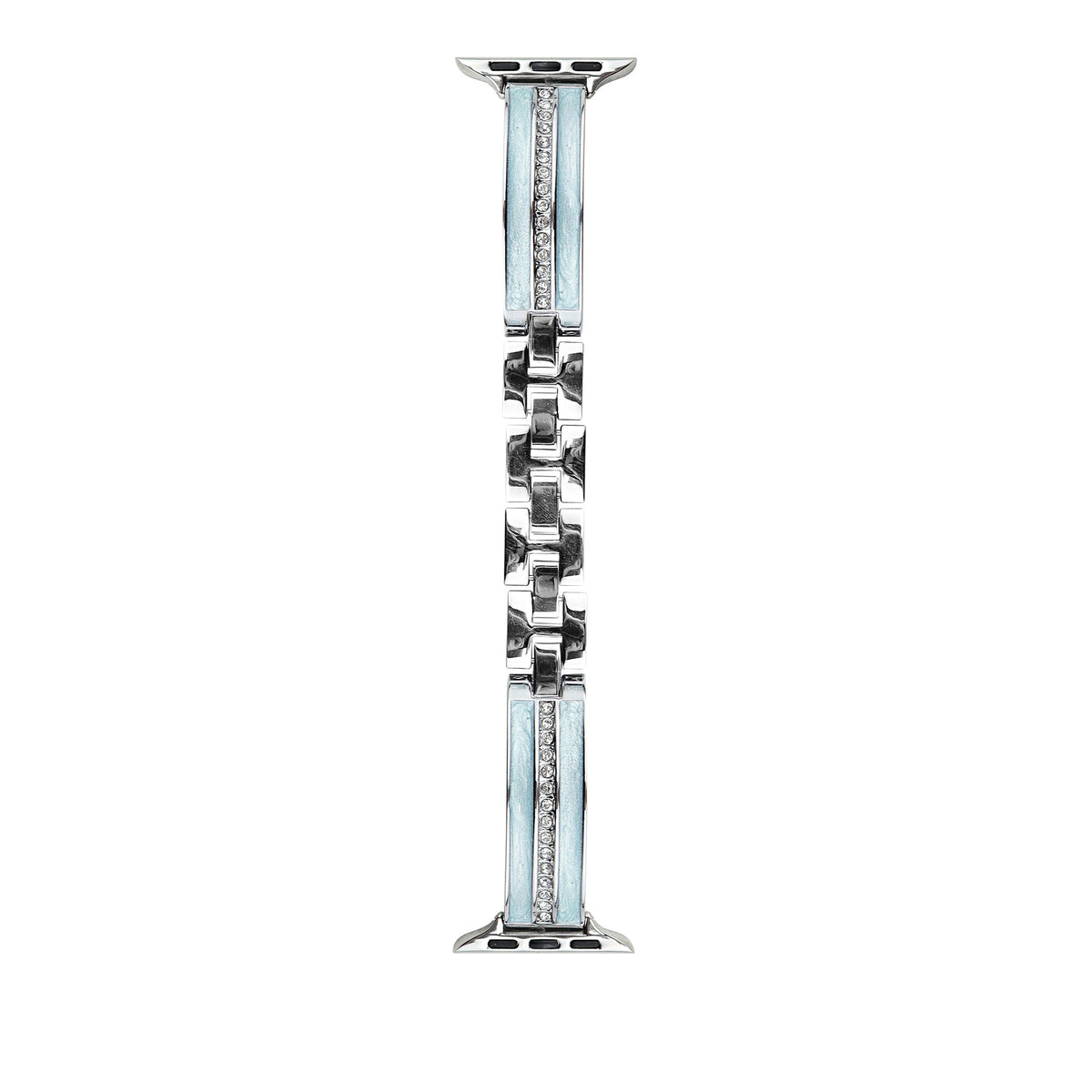 Curved metal strap suitable for Apple iWatch 11th generation 10/987