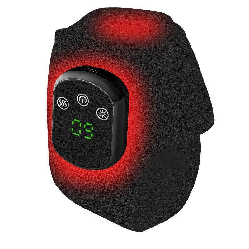 Electric ankle protection hot compress vibrating foot massager massage protector