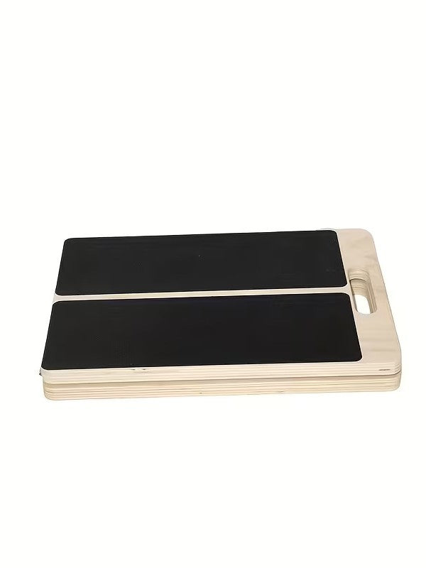 Wooden tendon board adjustable calf training stretcher