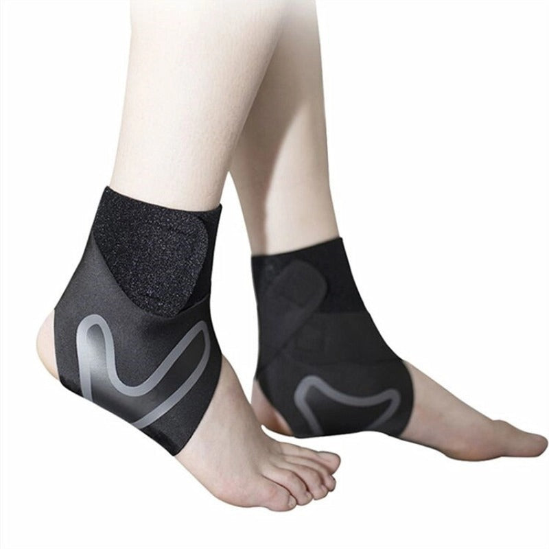 Breathable Even Pressure Distribution Ankle Support, Compression Anti-Twist Fitness Outdoor Ankle Brace